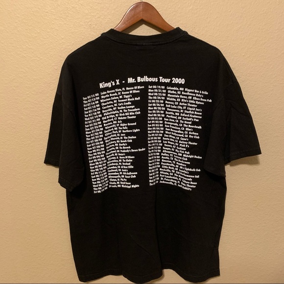 Y2K King’s X Mr. Bulbous 2000 Tour T-Shirt - Picture 2 of 3